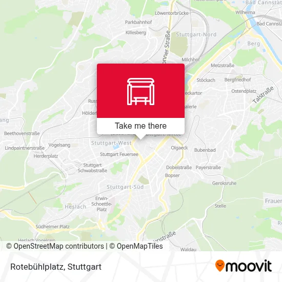 Rotebühlplatz map