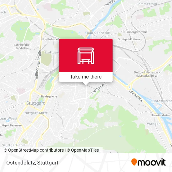 Ostendplatz map
