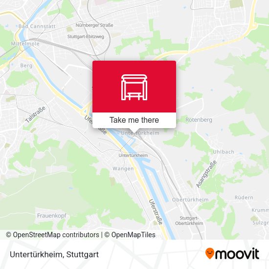 Карта Untertürkheim