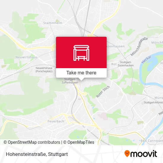 Карта Hohensteinstraße