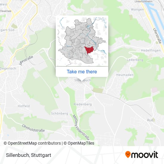 Sillenbuch map