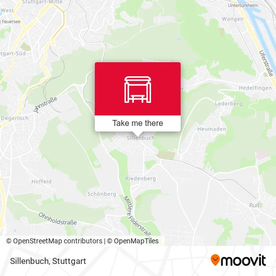 Карта Sillenbuch