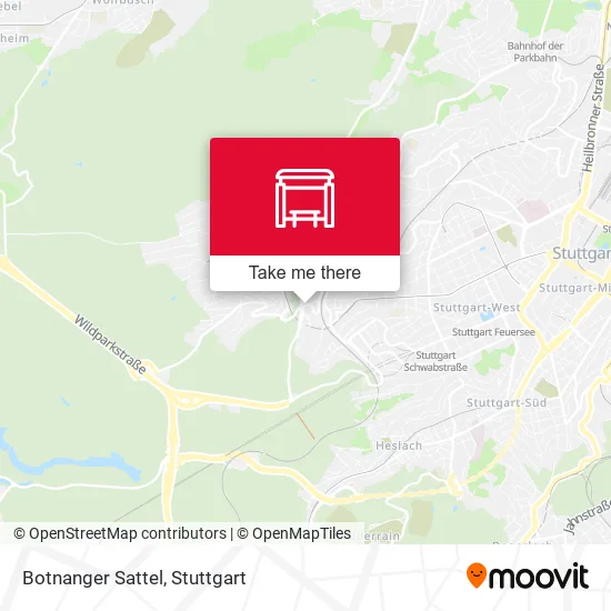 Карта Botnanger Sattel