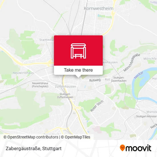 Карта Zabergäustraße