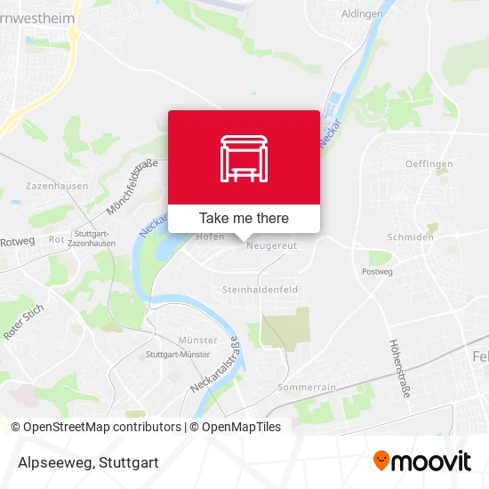 Карта Alpseeweg
