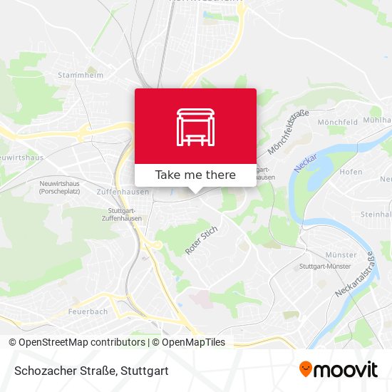 Schozacher Straße map