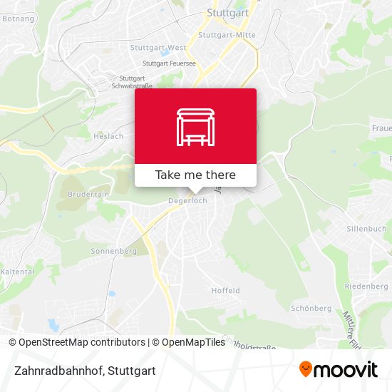 Zahnradbahnhof map