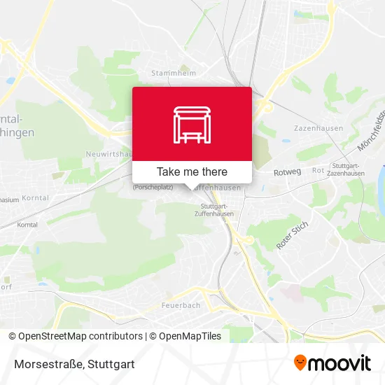 Карта Morsestraße