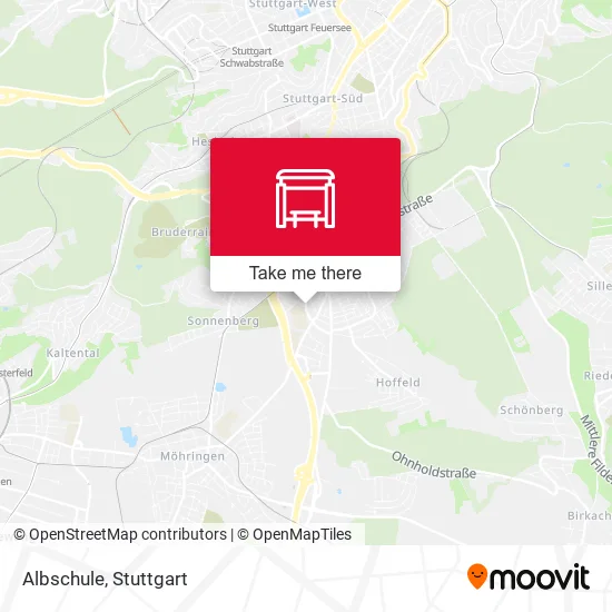 Albschule map