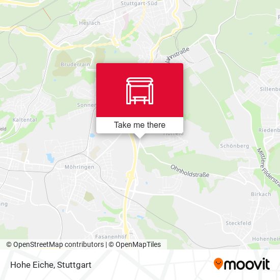 Карта Hohe Eiche