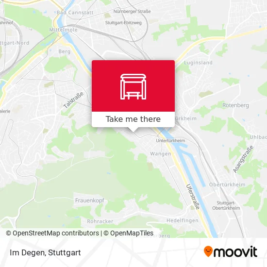 Карта Im Degen