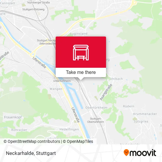 Карта Neckarhalde
