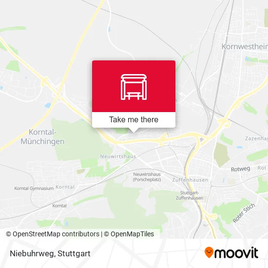 Карта Niebuhrweg