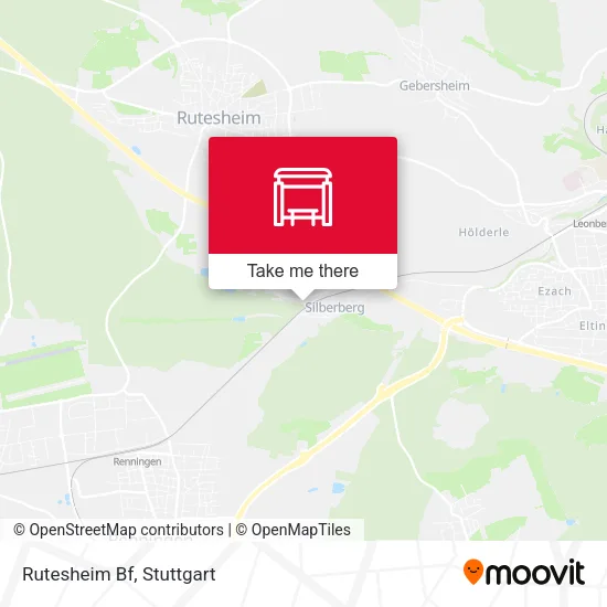 Карта Rutesheim Bf
