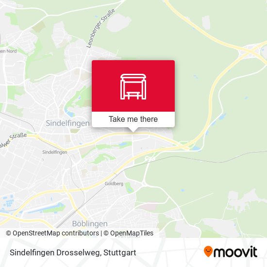 Sindelfingen Drosselweg map