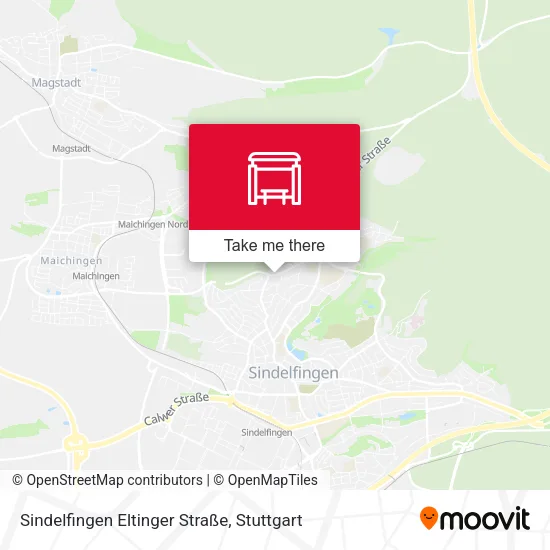 Карта Sindelfingen Eltinger Straße