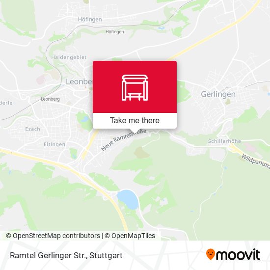 Карта Ramtel Gerlinger Str.
