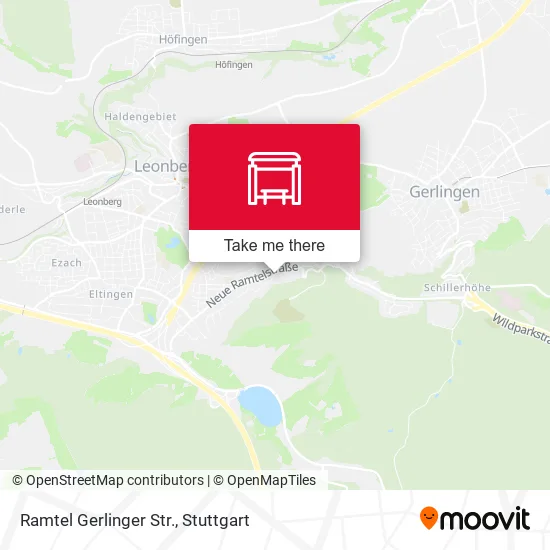Карта Ramtel Gerlinger Str.