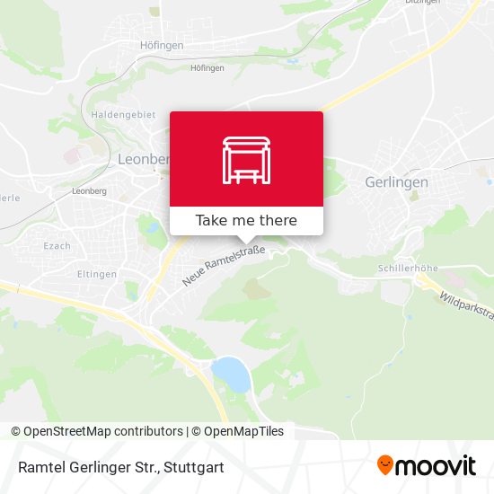 Карта Ramtel Gerlinger Str.