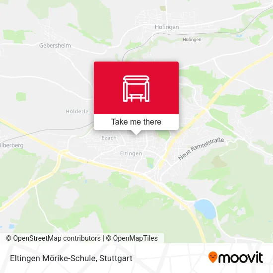 Карта Eltingen Mörike-Schule