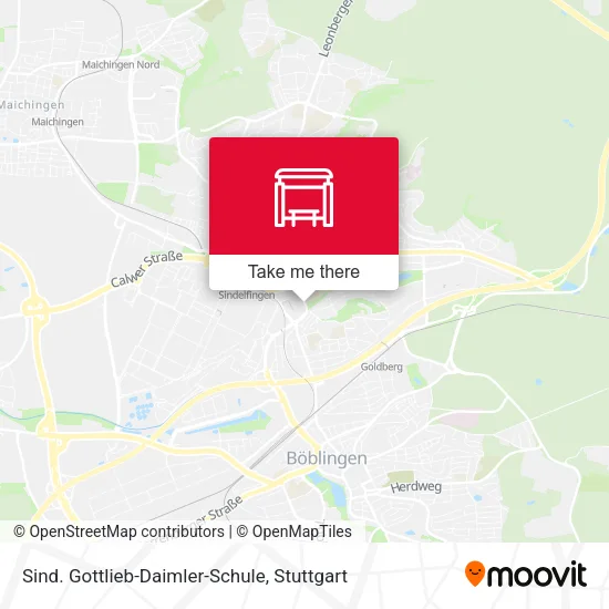 Карта Sind. Gottlieb-Daimler-Schule