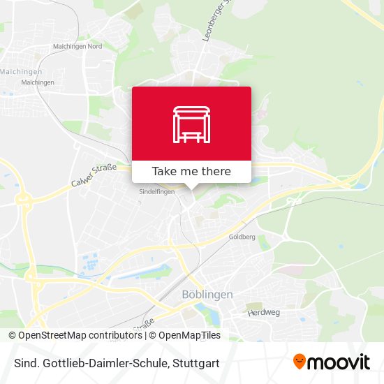 Sind. Gottlieb-Daimler-Schule map
