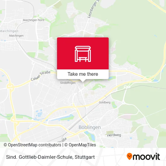 Карта Sind. Gottlieb-Daimler-Schule