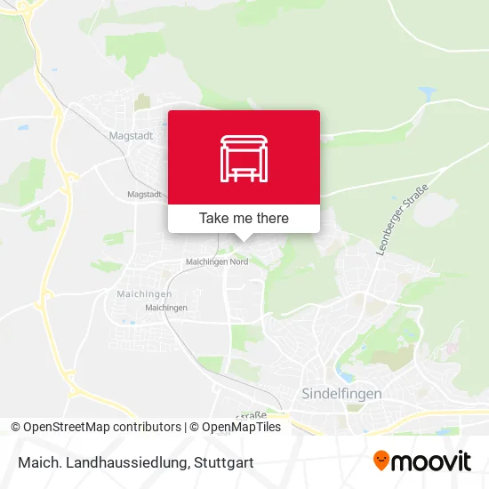 Карта Maich. Landhaussiedlung