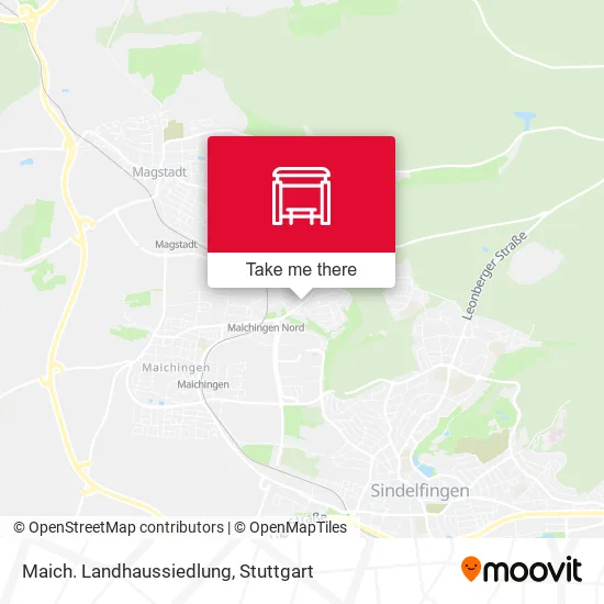 Карта Maich. Landhaussiedlung
