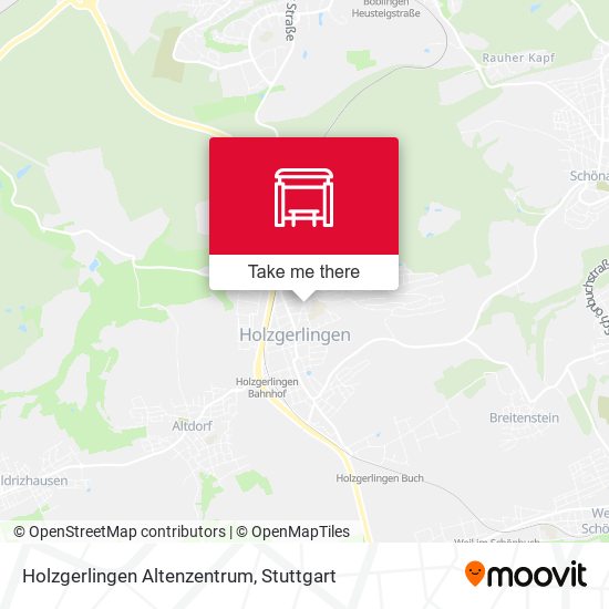 Holzgerlingen Altenzentrum map