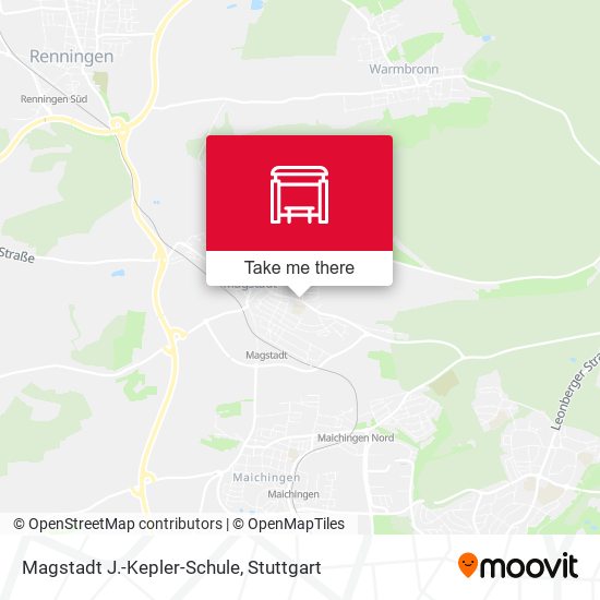 Magstadt J.-Kepler-Schule map