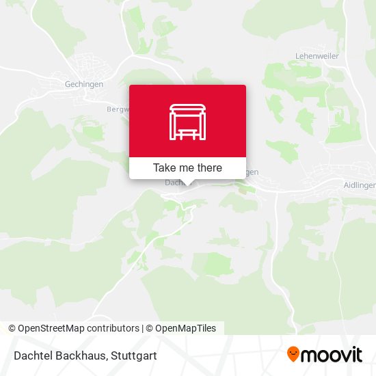 Dachtel Backhaus map