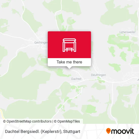 Карта Dachtel Bergsiedl. (Keplerstr)