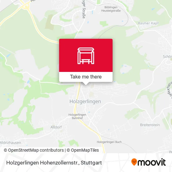 Holzgerlingen Hohenzollernstr. map