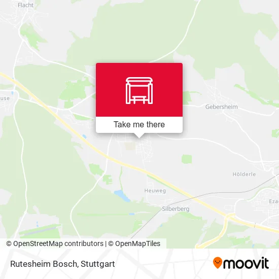 Карта Rutesheim Bosch