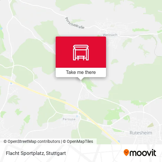 Карта Flacht Sportplatz