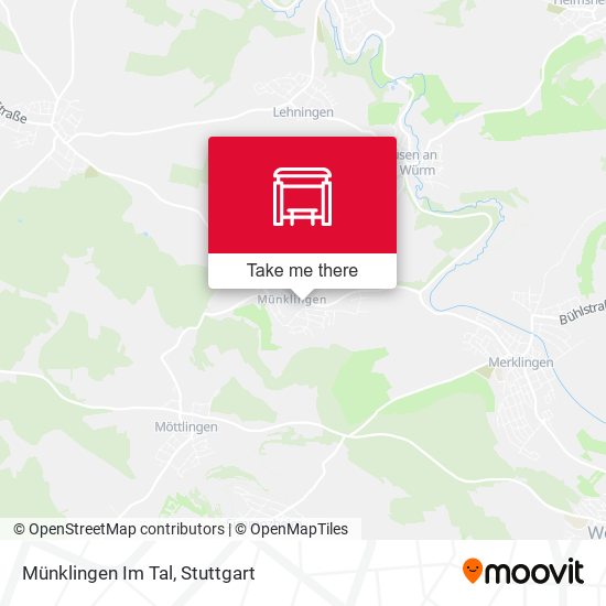 Münklingen Im Tal map