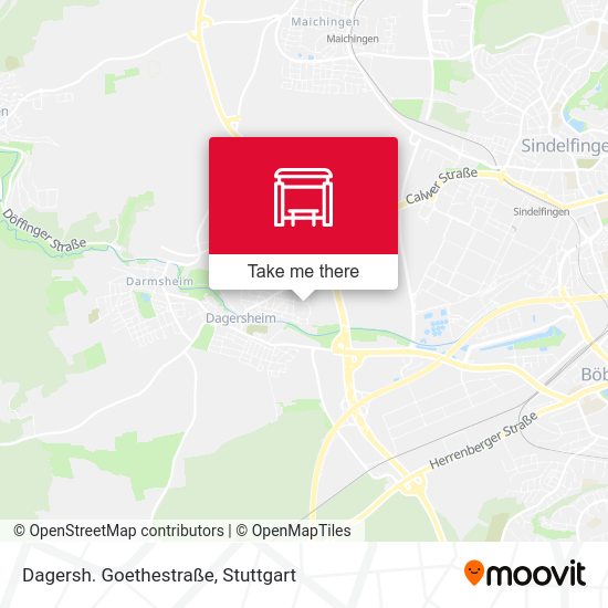 Dagersh. Goethestraße map