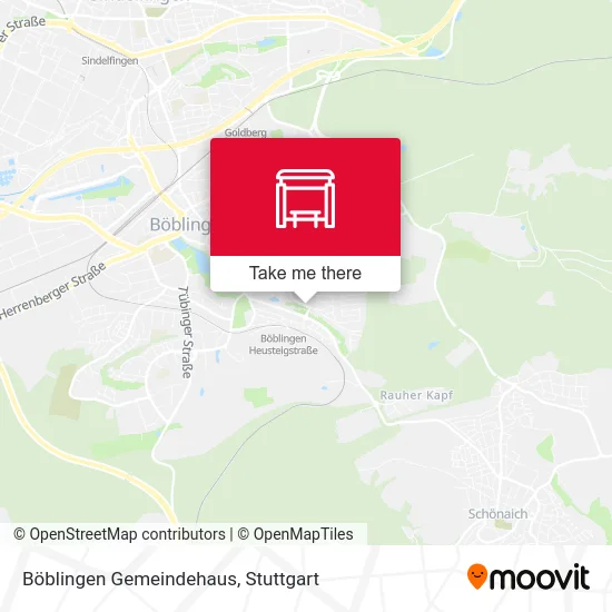 Карта Böblingen Gemeindehaus