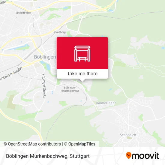 Карта Böblingen Murkenbachweg