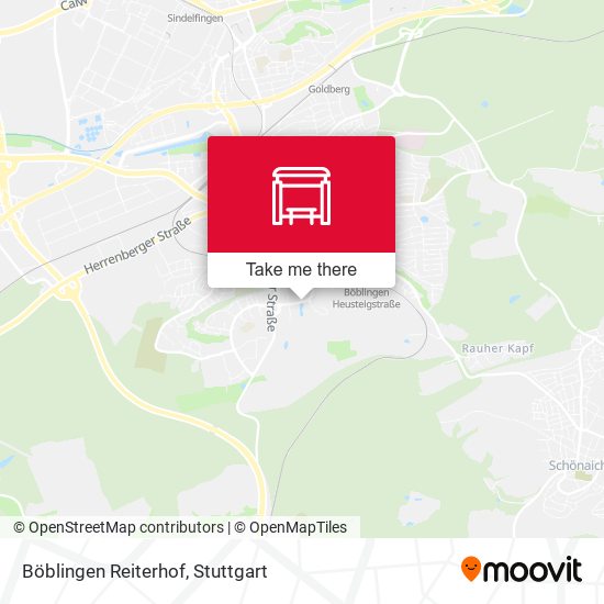 Böblingen Reiterhof map