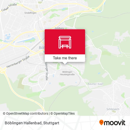Böblingen Hallenbad map