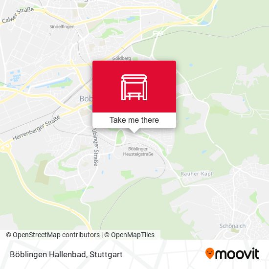 Карта Böblingen Hallenbad