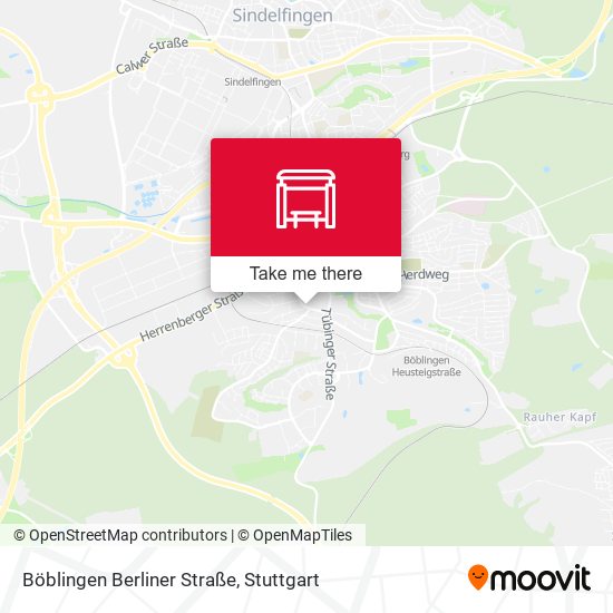 Böblingen Berliner Straße map