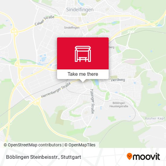 Böblingen Steinbeisstr. map