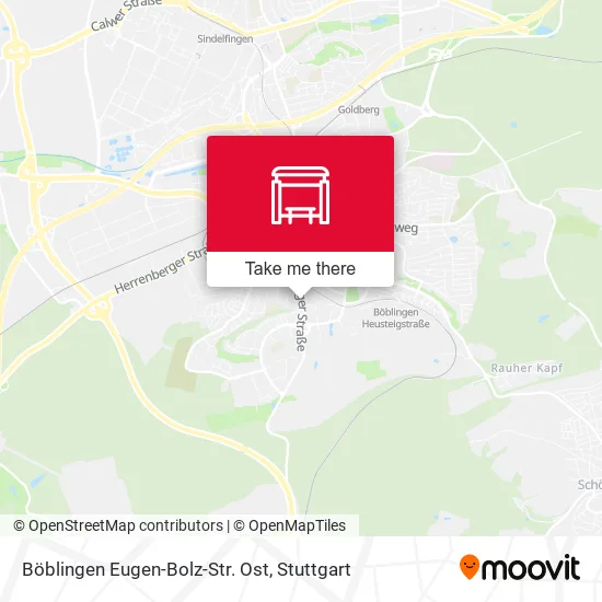 Карта Böblingen Eugen-Bolz-Str. Ost