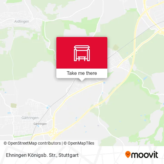 Карта Ehningen Königsb. Str.