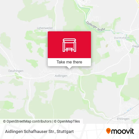 Карта Aidlingen Schafhauser Str.