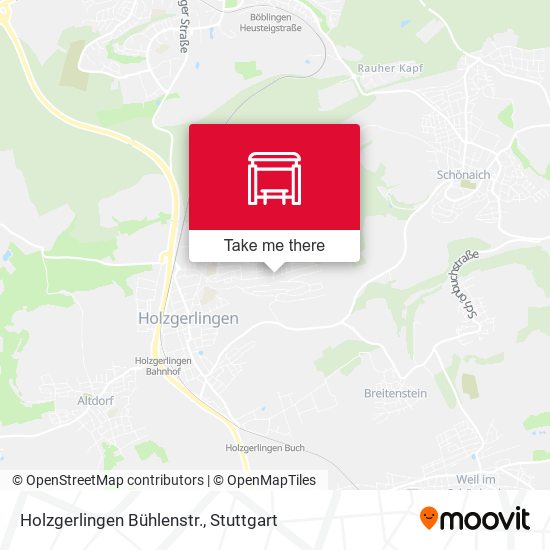 Holzgerlingen Bühlenstr. map