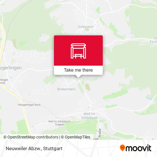 Карта Neuweiler Abzw.